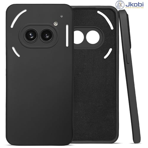 Image of Jkobi Back Case Cover for Nothing Phone 2A 5G (Matte Finish Silicone with Inside Fiber Cloth)