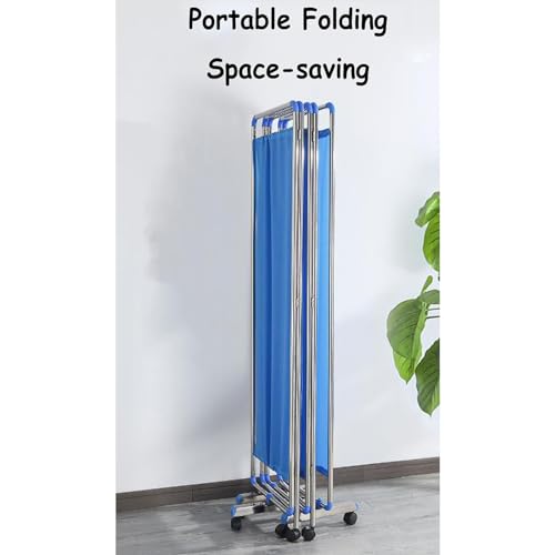 Cloison de séparation de porte verticale à roulettes