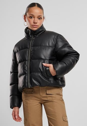 Kurze Daunenjacke Fur Damen W Serif Crop Puffer Jacket Schwarz - 7