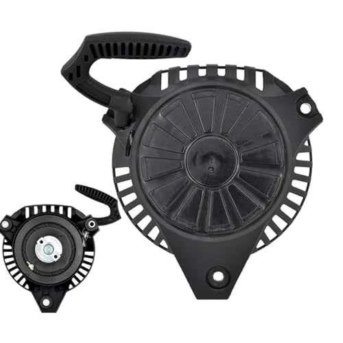 QASULER Piezas de la máquina del motor de la cortadora de césped del conjunto del cortacésped de gasolina del arrancador del retroceso, for Fuxtec, FX-RM163, for Scheppach MP99-42 Arranque manual para