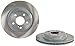 Brembo 09.9738.11 UV Coated Rear Disc Brake Rotor