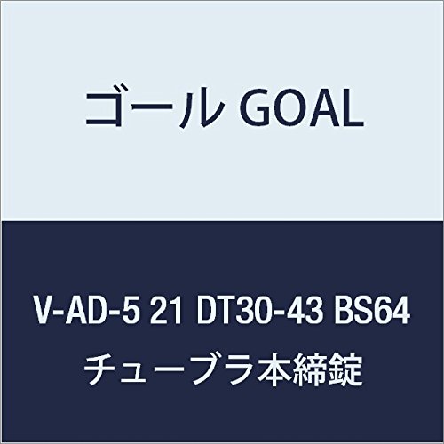 ゴール GOAL 錠前 チューブラ本締錠 ADシリーズ V-AD-5 21 DT30-43 BS64 1組