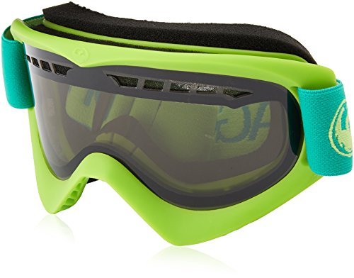 Dragon Alliance DX Occhiali da Sci, Unisex, 722-4955, Aqua/Smoke + Yellow, Taglia Unica