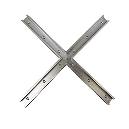 Carril de vía en T, Inglete de ranura de aluminio tipo T, herramienta de carpintería, plantilla de pista, canal de intersección for sierra Circular eléctrica, mesa abatible, 30 tipos