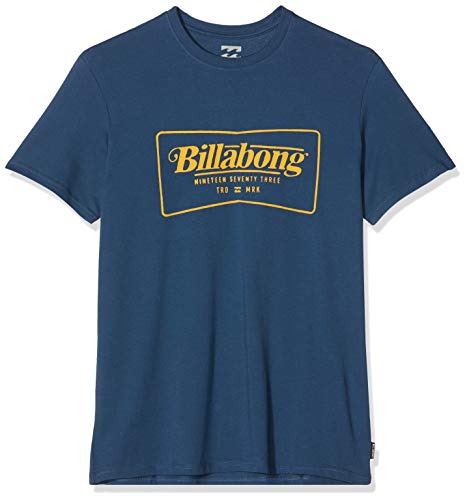 BILLABONG TRD Mrk SS tee Camiseta, Hombre, Azul (Dark Blue 709), One Size (Tamaño del Fabricante: XS)