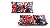 Marvel Avengers Pillowcase 2 Piece Set Soft Microfiber Standard Size Pillow Covers for Kids Bedroom & Nursery