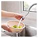 Bathroom 360 Degree Faucet Head Kitchen Saver Universal Rotating Extension Booster Nozzle Kitchen Tools Faucets(Light Silver)