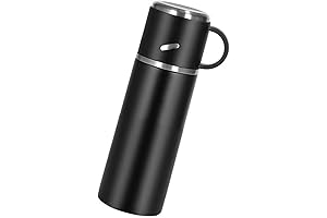 Insulated Water Bottle for Hot and Cold Drinks - Travel Coffee Mug...