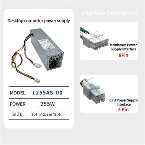 Fuente de poder QZLHCHY 255W modelo H255AS-00 SFX miniatura 4