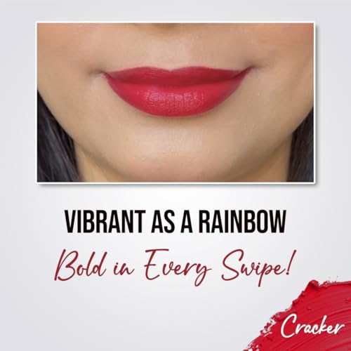 Image of Coloressence Hydra Matte Lip Crayon Lipstick, Cracker, 1gm | Long Lasting | Matte Finish | Hydrating Formula | Smudgeproof | Sweatproof | Rich Coverage