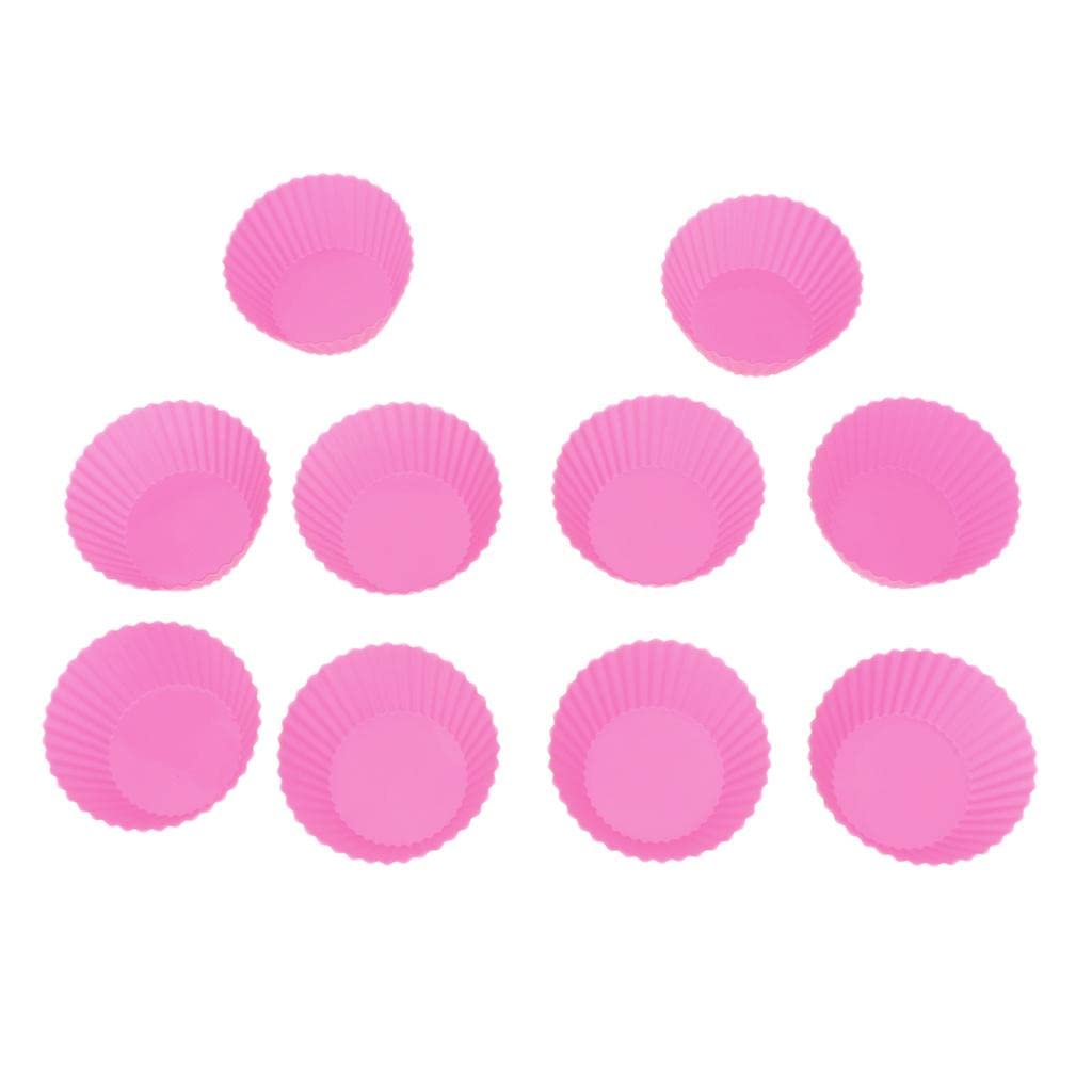 Moldes para muffin de silicona rosa: dale vida a tus meriendas con cupcakes perfectos