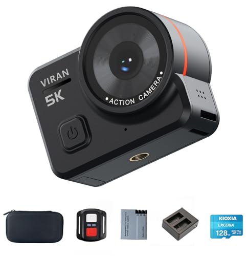 VIRAN V10 5K 4K60FPS WiFi Anti-Shake Action Camera Go...