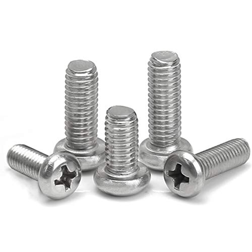 Kreuzschlitzschraube Aus Edelstahl, Verlängerte Selbstschneidende Schraube, Stabil Und Korrosionsbeständig,M4*20Mm/100Pcs