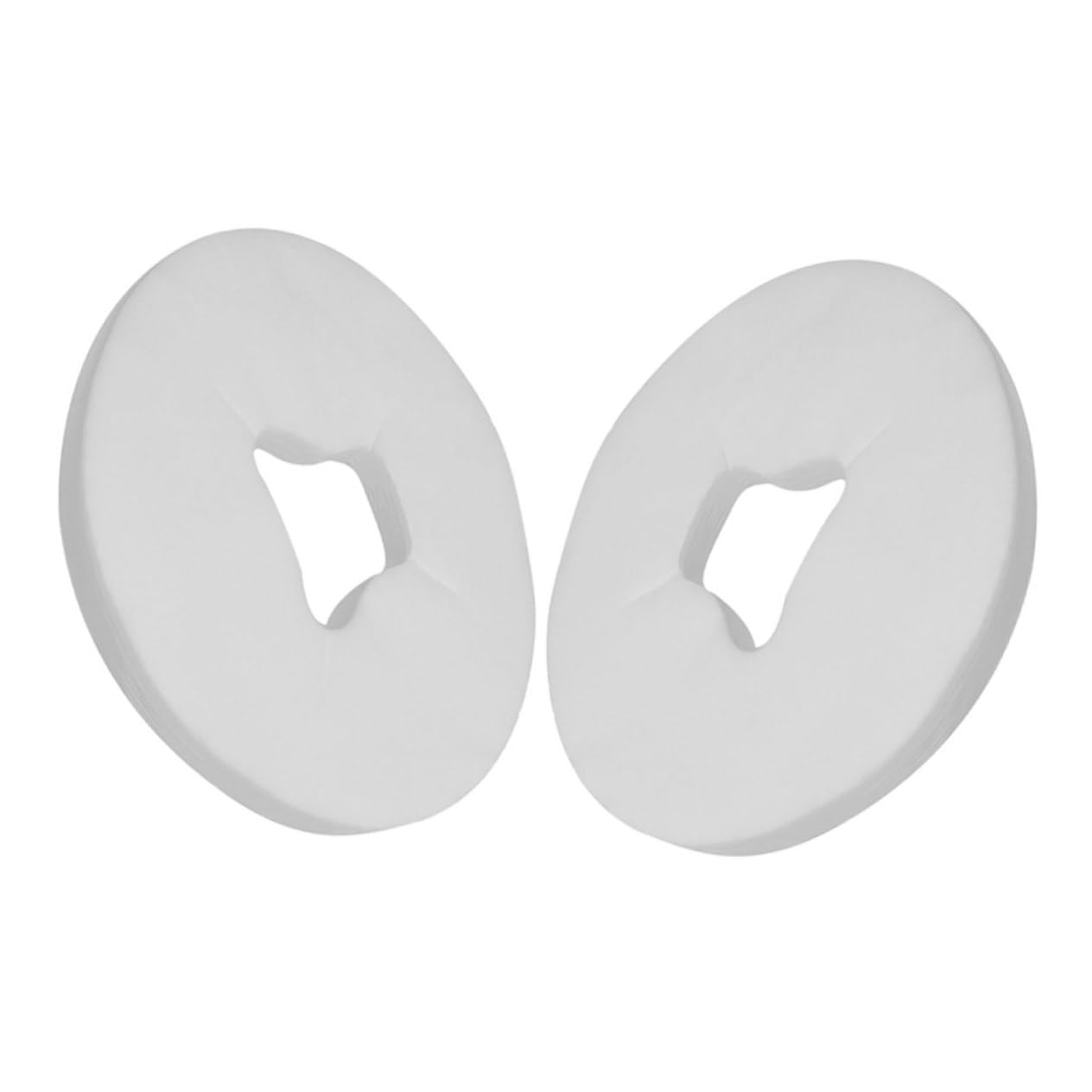 HAPINARY Cradle Covers for Massage Table 200pcs Face Towels for Beauty Salons Face Cushion Covers