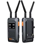 Lemorele Wireless Video Transmission System,656FT/200M Range - 1080P@60Hz Wireless HDMI Loopout,50ms Ultra Low Latency, Plug & Play, Multi-Scenario Streaming for Projector, Camera, Laptop(1TX and 1RX)