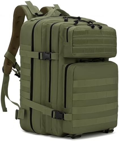 Mochila Tácticas Militar, 50L Bolsa equipaje de mano, cabina, Cro...