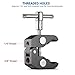 SmallRig Super Clamp(2 Pack) Magic Arm Clamp for DJI Ronin, Camera Monitor, LED Light 2058