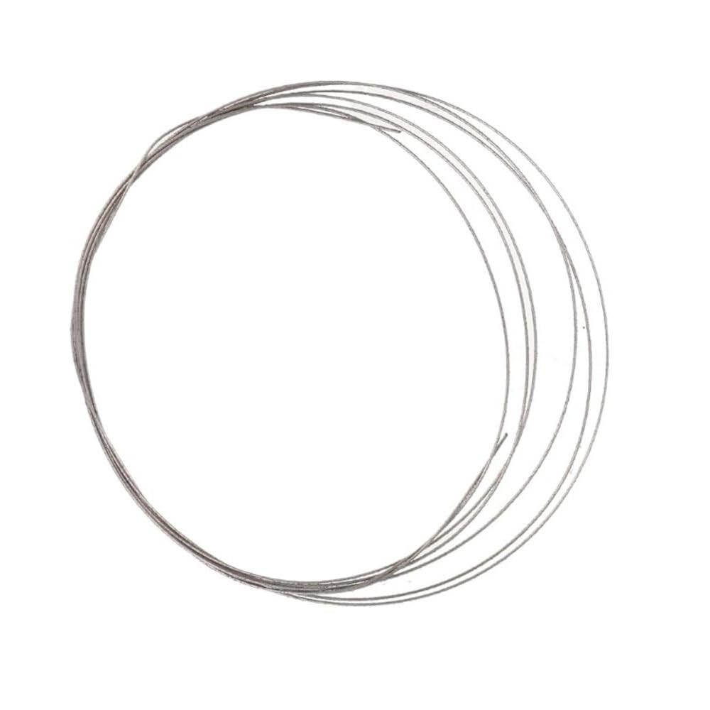 Hoja de sierra de alambre de diamante de precisión de 10 metros for corte de piedras preciosas - Herramienta de corte de mármol de vidrio superfino(0.35mm)