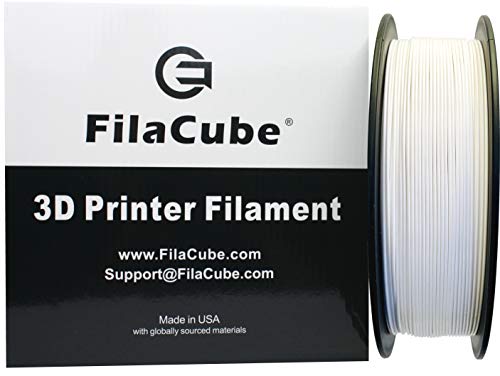 FilaCube PLA+ Pure White Filament 1kg 1.75mm