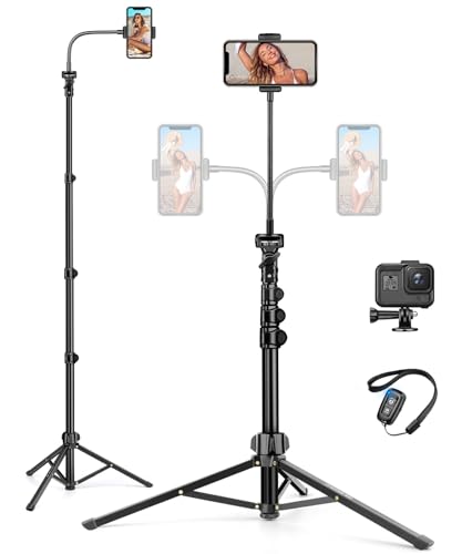 Trípode para móvil 172cm con palo selfie y soporte Huawei Xiaomi cámara
