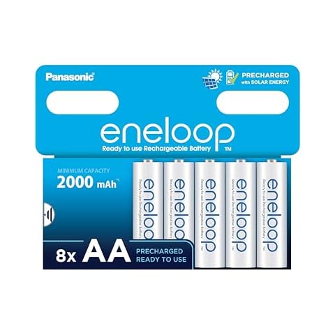 Eneloop AA Rechargeable Batteries Pack of 8 Cover