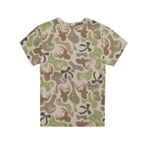 Image of Renewold Kids Novelty T-Shirt for Girls Boys Short Sleeve Crewneck Summer Tee Soft Breathable Graphic Shirt for Age 2-16