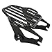 TCMT Gloss Black 2-Up Luggage Rack Mount Fit for Harley Touring CVO Street Glide Road King Road Glide 2009-2025 Ultra Limited 2014-2018 Electra Glide 2010-2013 2019-2022