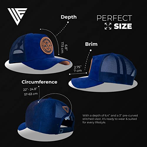 Image of Urban Effort Trucker Hat for Men - Mesh Back Baseball Cap, 5 Panel Snapback Hats for Men and Women