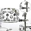Tom Drum Clamp - Tom Drum Mount Bracket | Holder Bracket, Adjustable Arm Holder, 360° Rotating Zinc Alloy Drum Devices, Multifunctional Drumes Clip for Most Models #1
