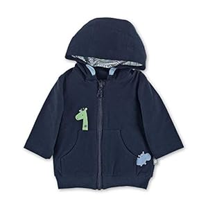Sterntaler Kapuzen-Jacke Giraffe/Nilpferd baby-jongens Jas