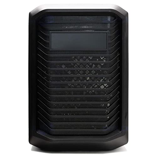Mini boîtier de jeu RGB ventilateur vert compatible ATX Micro-ATX Simpletek - 2