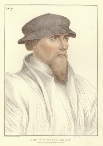 Poster Hans Holbein Sir John Gage 60x90cm pour décoration murale de maison