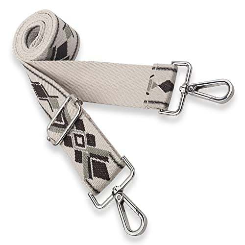 Image of Purse Strap Shoulder Strap Replacement Adjustable Belt Guitar Style Canvas Cross Body Hand Bag Strap