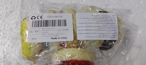 Bakiauli 6 Stück Donuts Realistische, Künstliche Kuchen Fake Donuts Modell, Fotografie Requisiten Dekoration für Schaufenster, Ladenzubehör