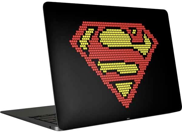 Skinit Decal Laptop Skin Compatible with MacBook Air 13in (2020) - Officially Licensed DC Comics Superman Flying Over City Pose Design