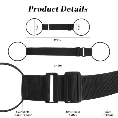 Image of Luggage Straps, Bag Bungee, Bold Elastic Wrap Belts, Travel Essentials Luggage Accessories, Travel Belt for Add a Bag, Attaching Extra Bags to Suitcase Handle, Handbag, Backpack