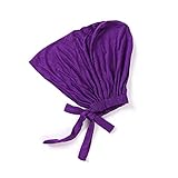 EINZIGARTIGE FORM: Dieses Bandana hat eine einzigartige Form und kann als Kopfbedeckung verwendet werden. Das Haar kann für ein elegantes visuelles Erlebnis zurückgerollt werden.