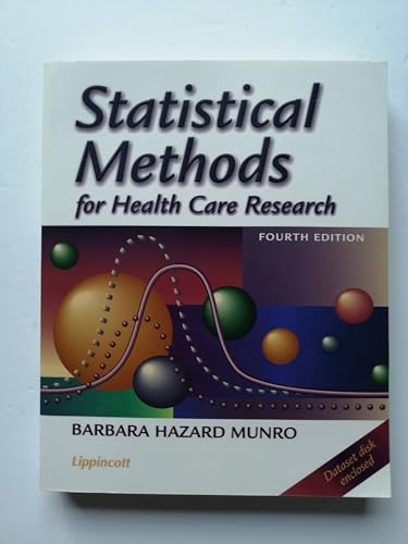 Statistical Methods for Health Care Research (Book with Diskette for Windows)