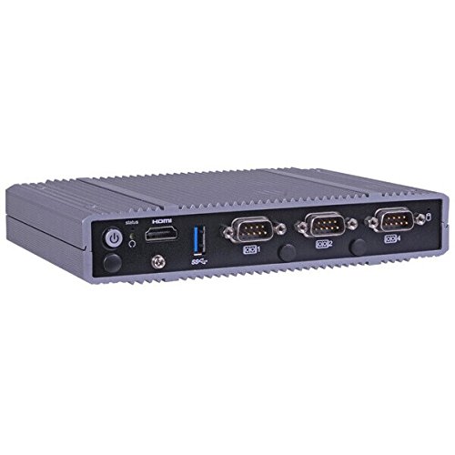 EC700-BT4051-J194 Fanless Embedded System, Intel Celeron J1900, 2 LAN, 1 HDMI, 1 VGA, 4 COM, 5 USB, 4GB DDR3L, 750-EC7000-D00G.