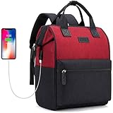Große Kapazität: Viele funktionale Taschen und eine leicht zugängliche Öffnung im Doktortaschen-Stil, einschließlich Laptop-Tasche, Netztasche und sicherer Reißverschlusstasche auf der Rückseite, sorgen für einen übersichtlichen Transport all Ihrer Sachen.