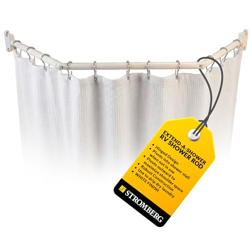 Stromberg Carlson EXT-3542 Extend-A-Shower RV Rod – Hinged Folding Adjustable