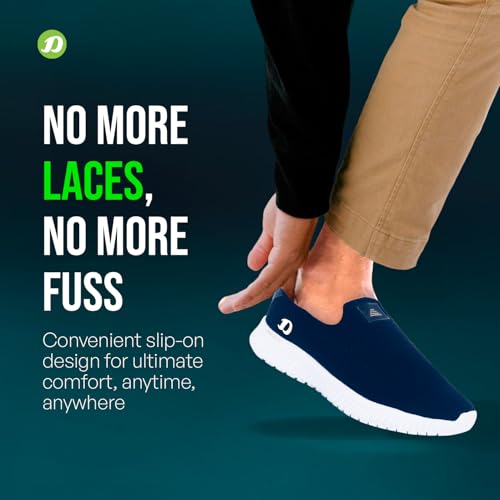 Image of DOCTOR EXTRA SOFT Memory Foam Mens Running Shoe | Sports,Gym,Training,Walking,Jogging,Casual | Lightweight & Comfortable | Loafer Sneakers Lace-Up Athletics Moccasins Slipon for Gent's & Boy's D-2002
