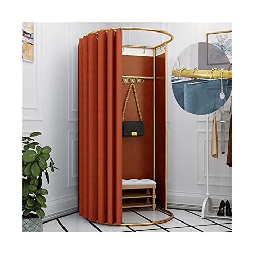 Tienda cambiadora portátil con diseño impreso para probador, armario, cabina, tienda de ropa, fiesta, vestuario, cabina e inodoro seco, 80 x 85 x 200 cm (color: A)