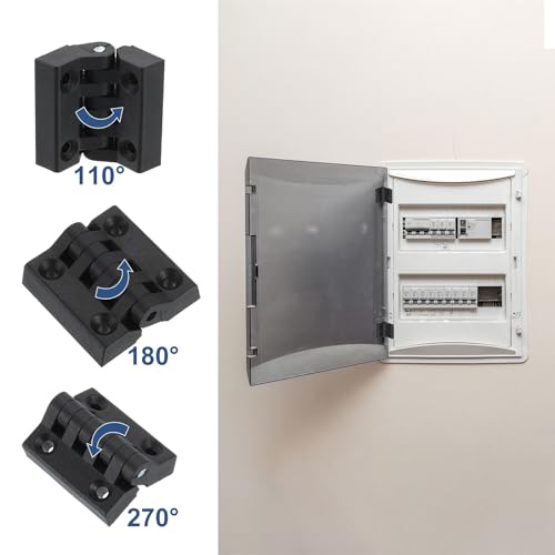 Charnières dynamométriques à friction réglable uxcell pour stabiliser les portes de placards