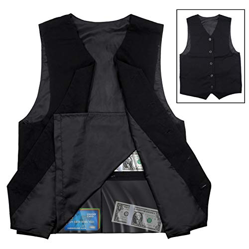 Diversion Safe Storage Bag, ZDMYING Secret Safe for Money Stash, Cash Hiding, Pocket Safe, Hidden Safe Compartment for Home & Travel, 6 Layers Storage Bags Under Hanging Clothes