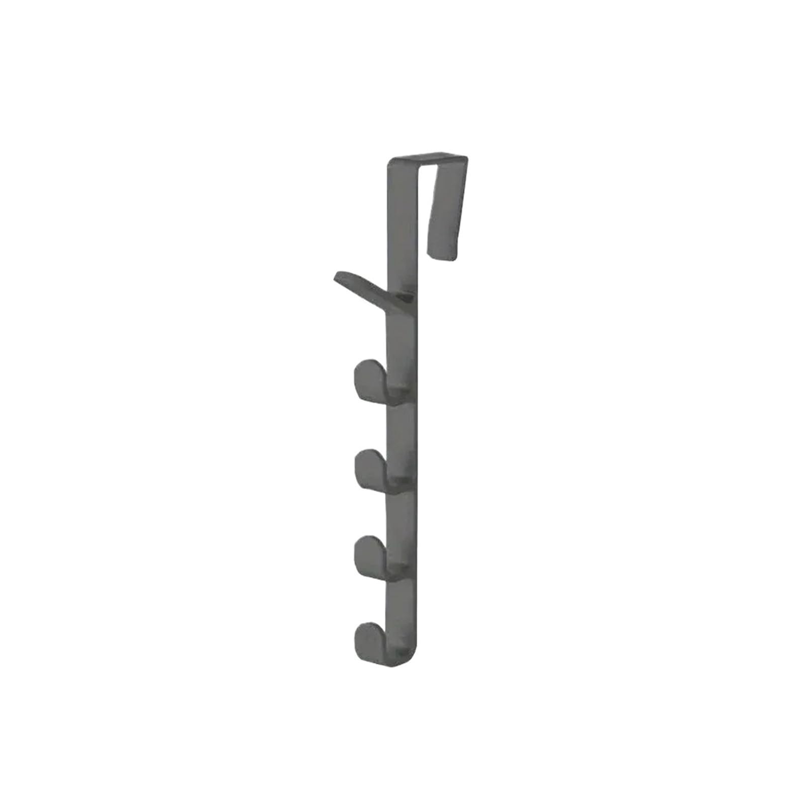 Zguouzantye Black 1Pc Over-Door Long Hook Rack For Wall Storage