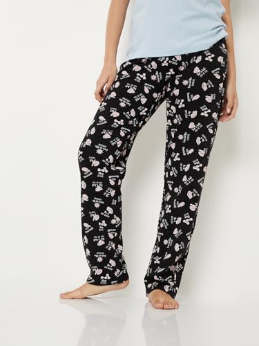 Image of Max Women's Printed Round Neck Half Sleeve Cotton Pyjama Set