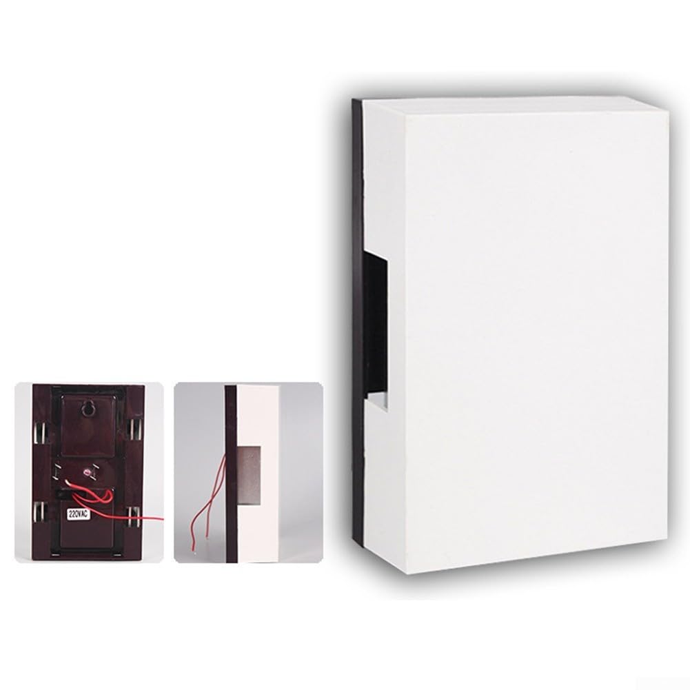 Il campanello cablato a prova di fuoco ABS Shell 220V garantisce la sicurezza mentre migliora il tuo arredamento per case/hotel