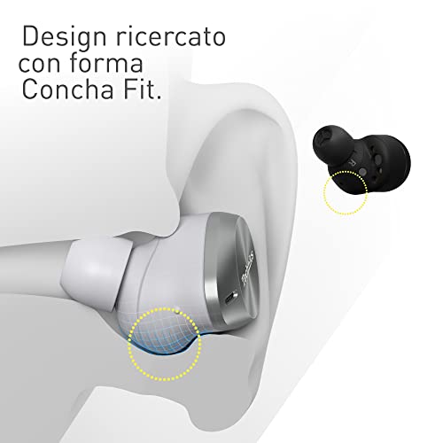 EAH-AZ80E-K Auricolari Wireless con Noise Cancelling, Bluetooth Multipoint 3 Dispositivi, Confortevoli Auricolari In-Ear, Ricarica Senza Fili, Nero - Cuffia gaming - Immagine 7