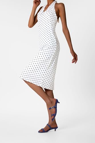 NobleOnly Two Strap Heeled Sandals for Women Kitten Heels Women Slip on Rounded Open Toe Sandals Dress Mules Sandals 1.4 Inches Heels2